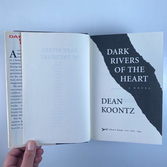 2/$30 - Dark Rivers of the Heart by Dean Koontz - Picture 10 of 15